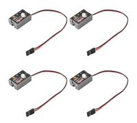Wzxksoac 4X Mini Gyro Gyroscope for D12 1/10 RC Car Drift Racing Car Steering Output Integrated Compact Light-Weight Design