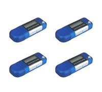 Wzxksoac 4X Mp3 Player 4GB U Disk Music Player Supports Replaceable AAA Battery, Recording (Blue)