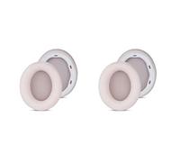Wzxksoac 4x Replacement Ear Pads Q30/Q35 Protein Leather Headphones Earpads(Pink)