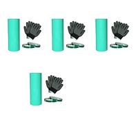 Wzxksoac 4X Sleeve for Sublimation, Seamless Heat- Silicone Sleeves Bands with Transfer Tapes, Tumbler Heat