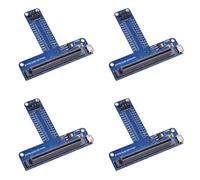 Wzxksoac 4X T-Type Expansion Adapter for Microbit Breadboard Python Graphical Programming Interface for Microbit