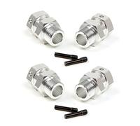 Wzxksoac 4X Upgrade Hex Hub Set for 1/5 KM ROVAN Baja 5B RC CAR PARTS-Rear