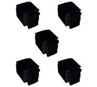Wzxksoac 50PCS Neoprene Beer Can Cooler Drink Cup Bottle Sleeve Insulator Wrap Cover New Black