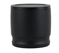 Wzxksoac 58mm Coffee Dosing Cup Aluminum Alloy Espresso Dosing Funnel Brewing Bowl Portafilter Dosing Ring Black