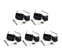 Wzxksoac 5X -17B Acoustic Guitar EQ Preamp with Digital Procedding Tuner 3 Band EQ Equalizer with Tuner Guitar Pickup