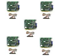 Wzxksoac 5X 60 in 1 Multicade PCB Board Game Board with 28P Cable VGA Output Game Board Horizontal for Jamma