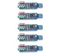 Wzxksoac 5X Free Driver USB Sound Card CM108 USB Sound Card Chip Blue