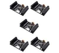 Wzxksoac 5X FX1N-14MT PLC Industrial Control Board PLC Module Analog Input/Output with Guide Rail Delay Relay Module