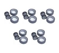 Wzxksoac 5X Pa03670-0001 Pa03670-0002 Consumable Set Pick Roller + Brake Roller PICKUP Roller for Fi-7160 Fi-7260