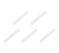 Wzxksoac 5X Pre-Slotted Flat Bottom Bone Bass Nut for 4 String PB Precision Bass, 38X3.5X5/4.5mm