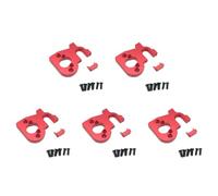 Wzxksoac 5X RC Car Motor Holder Replacement Accessories Fit for 144001 1/14 4WD RC Car Parts,Red