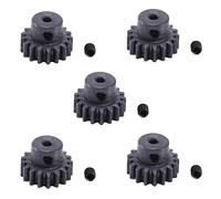 Wzxksoac 5X Upgrade Metal 17T Motor Gear Spare Parts Pinion Gear Parts for A959 A979 A969 A949-24 Rc Car Replacement Parts
