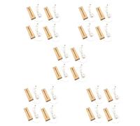 Wzxksoac 5X Wooden Rectangle Light Base,Wood LED Display Base Pedestal Light Lamp Stand for Acrylic,Crystal,Night Light,Resin Art