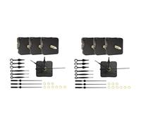 Wzxksoac 6 Pieces Clock Movements DIY Wall Clock Battery Operated Mechanism Clock Matching Parts and Pointers Shaft Length 22Mm