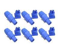 Wzxksoac 6 Set PowerCON Type A NAC3FCA+NAC3MPA-1 Chassis Plug Panel Connector