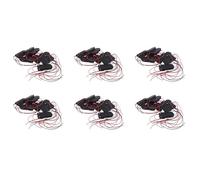 Wzxksoac 60 PCS ON/OFF Switch 2 X 3V CR2032 Cell Button Battery Holder for LED