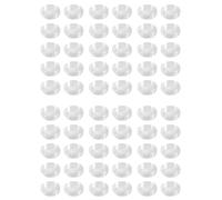 Wzxksoac 60 Pcs Small Round Transparent Plastic Coin Capsules Box 26mm