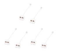 Wzxksoac 6Pcs 6P4C RJ11 Dual Female to Male Telephone Cable Splitter Adapter
