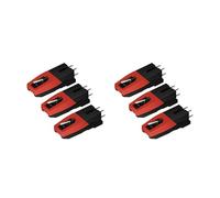 Wzxksoac 6PCS Gramophone Record Magnetic Stylus with LP Vinyl Needle Accessories for Phonograph Turntable Stylus