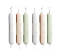 Wzxksoac 6PCS Seam Ripper,2 in 1 Needle Threader Seam Ripper Threading and Seam Remover Seam Ripper Tool Needle Threaders