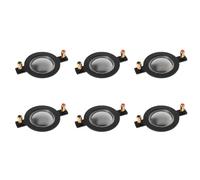 Wzxksoac 6X Audio Speaker Titanium Film 44 Core Treble Voice Coil Reel Tweeter Accessory