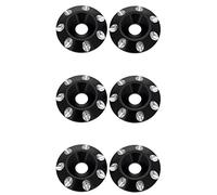 Wzxksoac 6x Metal Tail Wing M3 Countersunk Screws Washers for 1/10 Scale Off Road RC Dift Cars,2