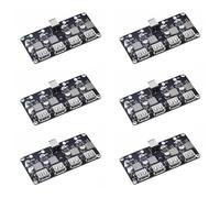 Wzxksoac 6X QC3.0 QC2.0 USB Fast Charger Board 4XUSB Port DC-DC Converter DC12V-30V to DC 3-12V Charging Circuit Module