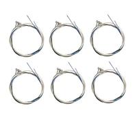 Wzxksoac 6X V70 Viola Strings Nickel Chrome Wound ADGC Full Set Wire Ball End