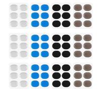 Wzxksoac 72 Pcs Silicone Drum Damper Pads, Drum Snare Mute Pad Soft Drum Damper Gel Pads for Drums Tone Control