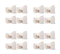 Wzxksoac 800 Pack Cotton Muslin Bags Sachet Bag Multipurpose Drawstring Bags for Tea Jewelry Wedding Party Favors Storage