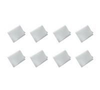 Wzxksoac 80Pcs Air Conditioning Filters Wind Outlet Cover Self-Adhesion Cuttable Air Conditioner Purifying Filter Net 40X35cm