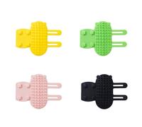 Wzxksoac 8PCS Adjustable Cat Self Groomer Brush Cat Corner Scratching Brush Cat Table Leg Silicone Self Massage Comb