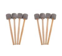 Wzxksoac 8Pcs Bass Drum Mallets Sticks Mallets Foam Head Drum Mallets for Marching Band Percussion