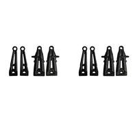 Wzxksoac 8Pcs Front Upper and Lower Arm SJ07/09 for Xinlehong Q901 Q902 Q903 9130 9136 9137 1/16 RC Car Spare Parts