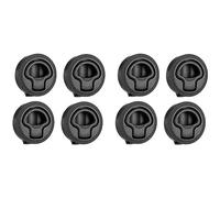 Wzxksoac 8Pcs/Set Round Pull Latch Lock Latch Hardware for RV Yacht Boat Deck Hatch
