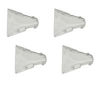 Wzxksoac 8PCS Transparent Cover for Puzzi 10/1 10/2 8/1 Replacement Upholstery Hand Tool Part Number: 4.130-001.0
