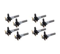 Wzxksoac 8Pcs Vacuum Cleaner Electric Motor Carbon Brushes Accessories Household Cleaning Tool Part