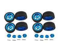Wzxksoac 8x RC Wheel Tires with Hex Nut for 1/18 A959-B A979-B A959 A969 A949 A979 K929 Car Parts