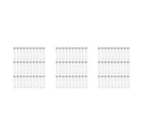 Wzxksoac 90 PCS Test Tubes 45Ml Plastic Test Tubes Single Test Tubes with Lids Sample Storage Tube Transparent Tubes Set