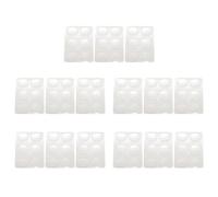 Wzxksoac 90 Pieces Drum Damper Gel Pads Silicone Drums for Drums Tone Control-Clear