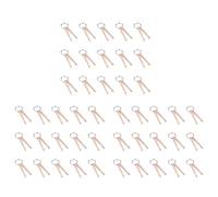 Wzxksoac 90X Mini Drum Stick Key Chain Wooden Drum Stick Key Ring Percussion Stick Buckle Ring Drumstick Jewelry