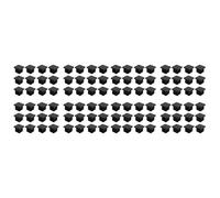 Wzxksoac 96 Pcs 19mm X 19mm Blanking End Caps Square Tubing Tube Insert Plastic