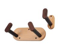 Wzxksoac Acoustic Guitar Wall Bracket Solid Wood Split Electric Guitar Bracket Classical Bracket Violin Wall Bracket