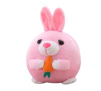 Wzxksoac Active Moving Pet Plush Interactive Dog Toys, Moving Dog Ball Toy, Washable Cartoon Pig Plush Sound Electronic Dog Toy F