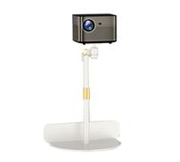 Wzxksoac Adjustable Projector Stand with Tray Multi-Angle Support Bracket for Projectors & Speaker Ideal for Home & Office Use D