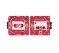 Wzxksoac AG02 CNC Hall Gimbals Two-Way Adjustable Metal Joystick Set(2PCS) for TX16S MKII/TX15 BOXER Remote Control B