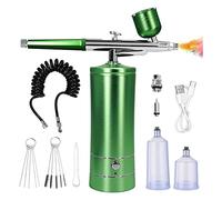 Wzxksoac Air Brush Accessory Kit Auto Handheld Sprayer with 0.3mm Tip, Portable Air Brushes for Painting, Tattoo,Nail Art, Model Coloring