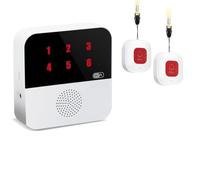 Wzxksoac App-Controlled Life Alert Systems for Seniors, No Monthly Fee, Pager, Safety Alert Systems, Caregiver Pager