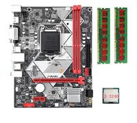 Wzxksoac B75-H Computer Motherboard Desktop Motherboard +I3-3240 CPU +2X8G DDR3 1600MHz RAM LGA 1155 USB 3.0 3.0