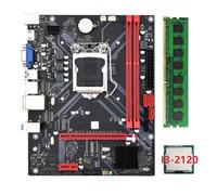Wzxksoac B85M VHL Desktop Motherboard +I3-2120 CPU +1X DDR3 1600MHz 8G RAM LGA 1155 USB 3.0 3.0 Computer Motherboard Easy to Use